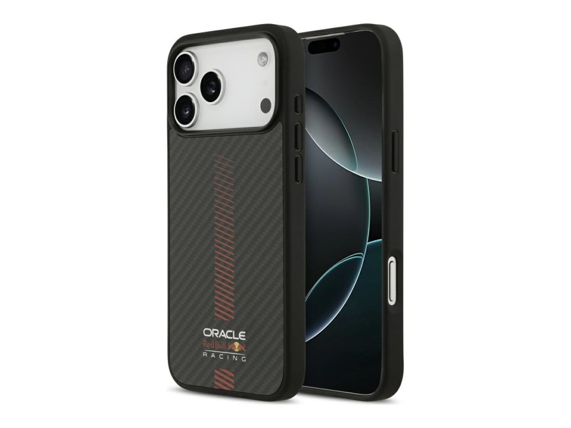 Case Red Bull Kevlar Powerbar MagSafe for iPhone 17 Pro Max black