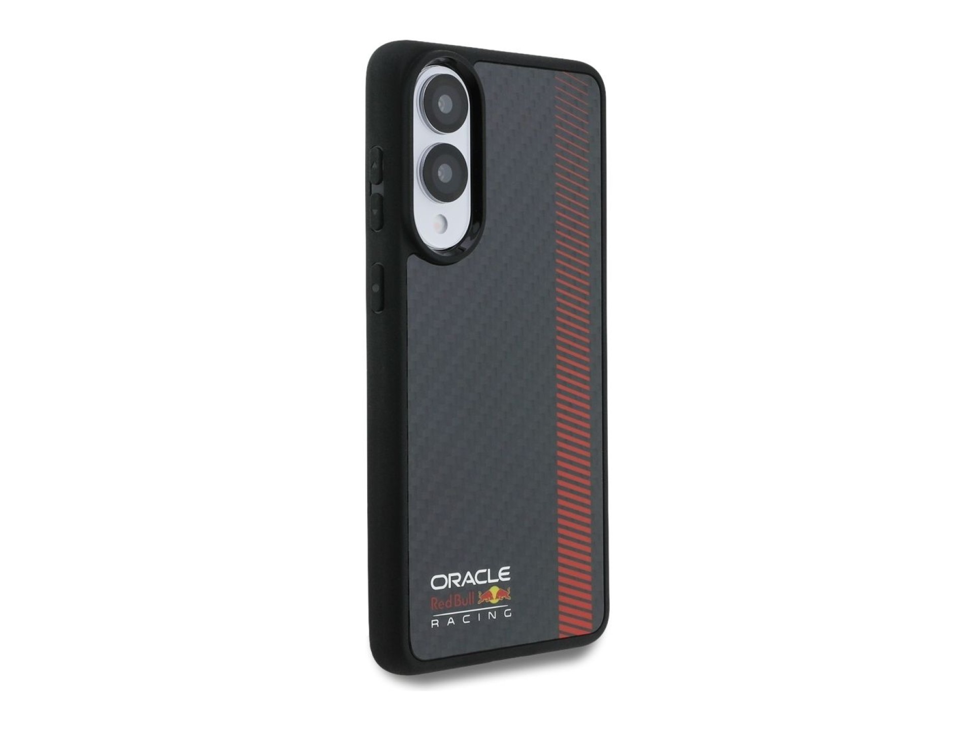 Case Red Bull Real Carbon Fiber Powerbar MagSafe for Samsung Galaxy S25 Edge black