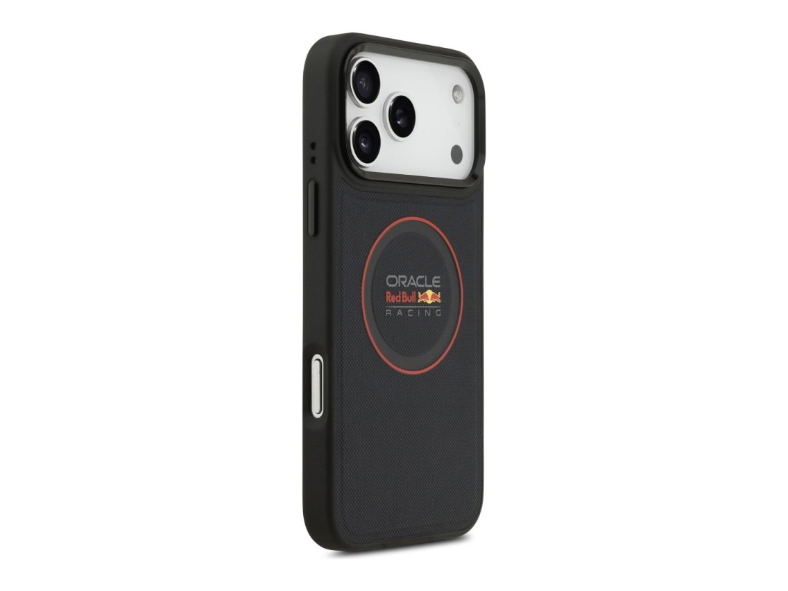 Case Red Bull Meshed Red Ring & Metal Buttons MagSafe for iPhone 17 Pro Max navy