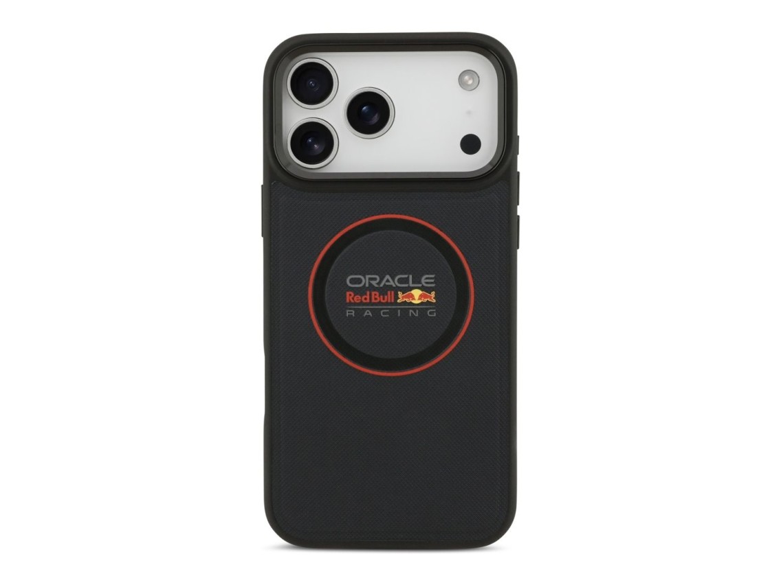 Case Red Bull Meshed Red Ring & Metal Buttons MagSafe for iPhone 17 Pro Max navy