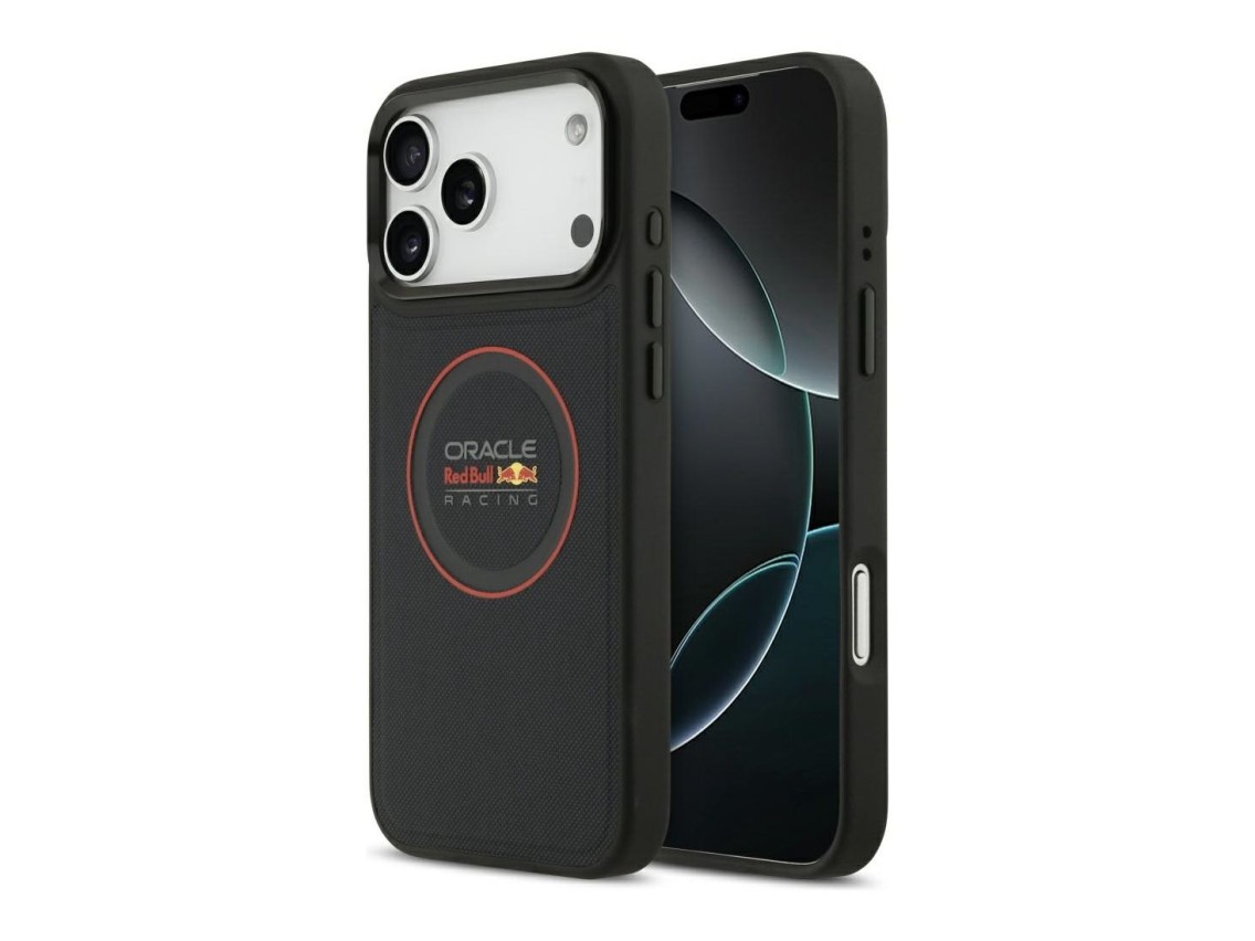Funda Red Bull Meshed Red Ring & Metal Buttons MagSafe para iPhone 17 Pro Max azul marino