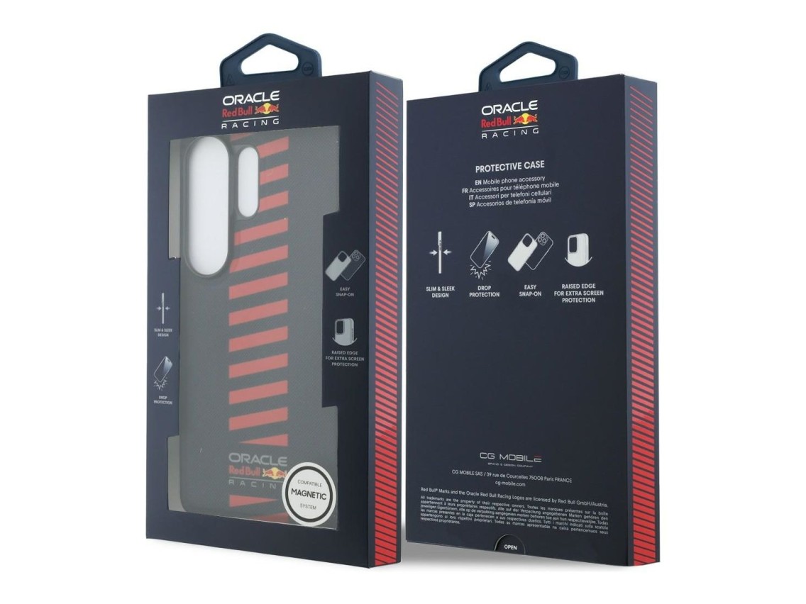 Capa Red Bull Meshed Powerbar MagSafe para Samsung Galaxy S26 Ultra azul marinho