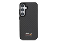 Funda MagSafe Red Bull de fibra de carbono brillante con logo para Samsung Galaxy S25 (negra) Funda MagSafe Red Bull de fibra de carbono brillante con logo para Samsung Galaxy S25 (negra)