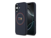 Red Bull Silicone Red Ring MagSafe Case for iPhone 17 Navy Blue