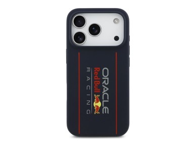 Red Bull Silicone Oversize Vertical Logo MagSafe Case for iPhone 17 Pro Navy Blue Red Bull Silicone Oversize Vertical Logo MagSafe Case for iPhone 17 Pro Navy Blue