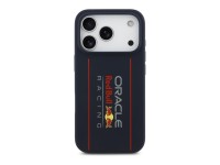 Capa MagSafe de silicone Red Bull com logotipo vertical grande para iPhone 17 Pro, azul marinho. Capa MagSafe de silicone Red Bull com logotipo vertical grande para iPhone 17 Pro, azul marinho.