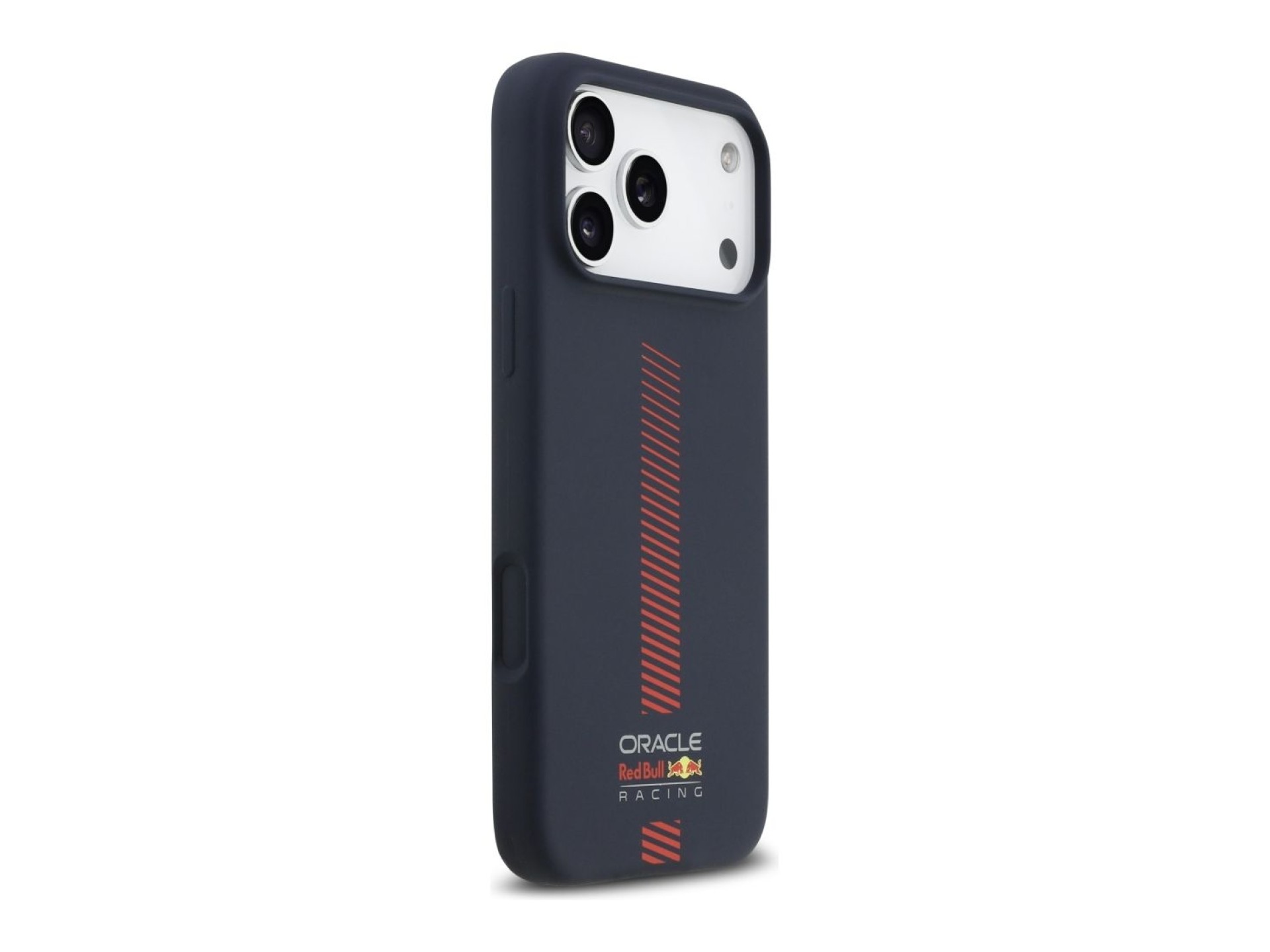 Capa MagSafe de silicone Red Bull Powerbar para iPhone 17 Pro Max Azul Marinho