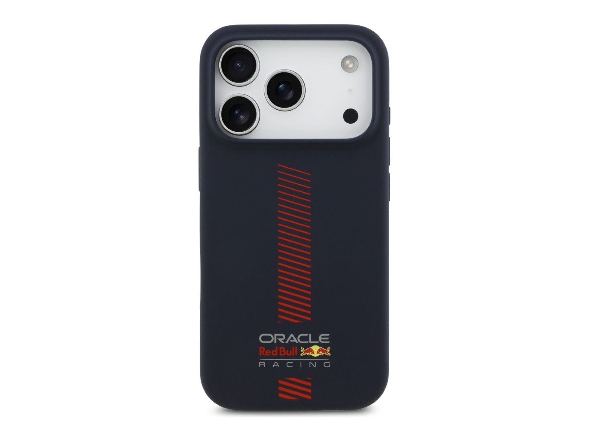 Red Bull Silicone Powerbar MagSafe Case for iPhone 17 Pro Navy Blue