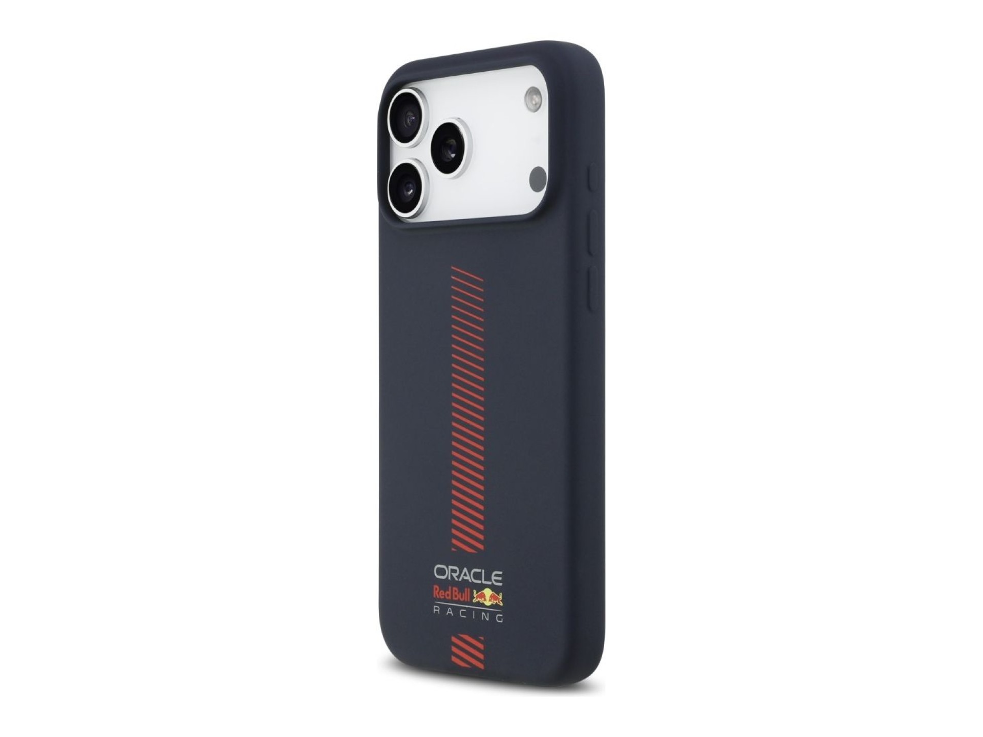 Capa MagSafe de silicone Red Bull Powerbar para iPhone 17 Pro Max Azul Marinho
