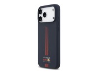 Capa MagSafe de silicone Red Bull Powerbar para iPhone 17 Pro Max Azul Marinho