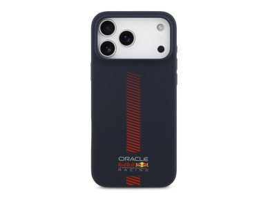 Funda de silicona Red Bull Powerbar MagSafe para iPhone 17 Pro Max, color azul marino