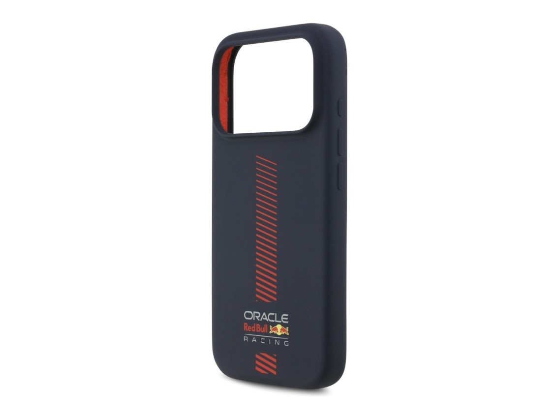 Red Bull Silicone Powerbar MagSafe Case for iPhone 17 Pro Navy Blue