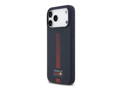 Funda de silicona Red Bull Powerbar MagSafe para iPhone 17 Pro Max, color azul marino