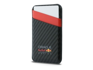 Carteira Red Bull Carbon MagSafe preta