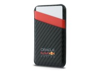 Carteira Red Bull Carbon MagSafe preta