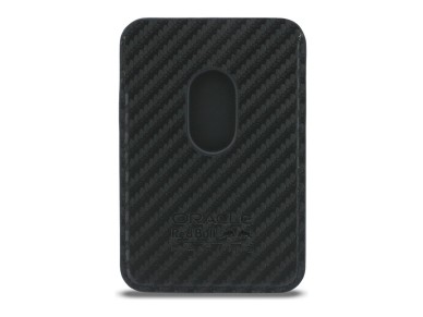 Carteira Red Bull Carbon MagSafe preta