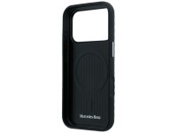 Mercedes Leather Semi Wrap Wood Effect MagSafe Case for iPhone 17 Pro Max / 18 Pro Max - Black Mercedes Leather Semi Wrap Wood Effect MagSafe Case for iPhone 17 Pro Max / 18 Pro Max - Black