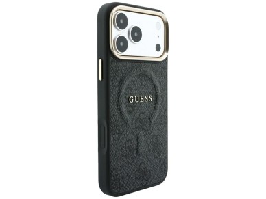 Guess Embossed 4G Classic MagSafe Case for iPhone 17 Pro Max / 18 Pro Max - Black Guess Embossed 4G Classic MagSafe Case for iPhone 17 Pro Max / 18 Pro Max - Black