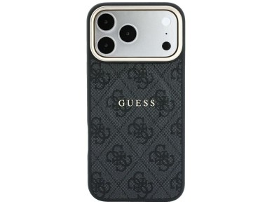 Guess Embossed 4G Classic MagSafe Case for iPhone 17 Pro Max / 18 Pro Max - Black Guess Embossed 4G Classic MagSafe Case for iPhone 17 Pro Max / 18 Pro Max - Black