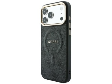 Guess Embossed 4G Classic MagSafe Case for iPhone 17 Pro Max / 18 Pro Max - Black Guess Embossed 4G Classic MagSafe Case for iPhone 17 Pro Max / 18 Pro Max - Black