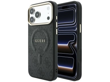 Guess Embossed 4G Classic MagSafe Case for iPhone 17 Pro / 18 Pro - Black Guess Embossed 4G Classic MagSafe Case for iPhone 17 Pro / 18 Pro - Black