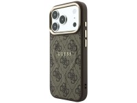 Funda Guess Classic MagSafe 4G con relieve para iPhone 17 Pro / 18 Pro - Marrón Funda Guess Classic MagSafe 4G con relieve para iPhone 17 Pro / 18 Pro - Marrón