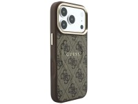 Funda Guess Classic MagSafe 4G con relieve para iPhone 17 Pro / 18 Pro - Marrón Funda Guess Classic MagSafe 4G con relieve para iPhone 17 Pro / 18 Pro - Marrón