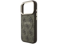 Funda Guess Classic MagSafe 4G con relieve para iPhone 17 Pro / 18 Pro - Marrón Funda Guess Classic MagSafe 4G con relieve para iPhone 17 Pro / 18 Pro - Marrón