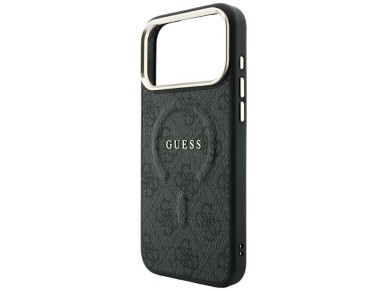 Guess Embossed 4G Classic MagSafe Case for iPhone 17 Pro Max / 18 Pro Max - Black Guess Embossed 4G Classic MagSafe Case for iPhone 17 Pro Max / 18 Pro Max - Black