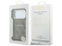 Funda Guess Classic MagSafe 4G con relieve para iPhone 17 Pro / 18 Pro - Marrón Funda Guess Classic MagSafe 4G con relieve para iPhone 17 Pro / 18 Pro - Marrón
