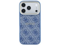 Capa Guess Embossed 4G Classic MagSafe para iPhone 17 Pro / 18 Pro - Azul Capa Guess Embossed 4G Classic MagSafe para iPhone 17 Pro / 18 Pro - Azul
