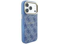 Capa Guess Embossed 4G Classic MagSafe para iPhone 17 Pro Max / 18 Pro Max - Azul Capa Guess Embossed 4G Classic MagSafe para iPhone 17 Pro Max / 18 Pro Max - Azul