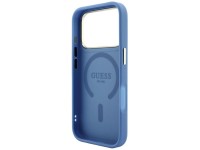 Capa Guess Embossed 4G Classic MagSafe para iPhone 17 Pro Max / 18 Pro Max - Azul Capa Guess Embossed 4G Classic MagSafe para iPhone 17 Pro Max / 18 Pro Max - Azul