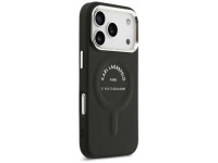 Karl Lagerfeld Embossed Open Ring RSG Logo MagSafe Case for iPhone 17 Pro / 18 Pro - Black Karl Lagerfeld Embossed Open Ring RSG Logo MagSafe Case for iPhone 17 Pro / 18 Pro - Black