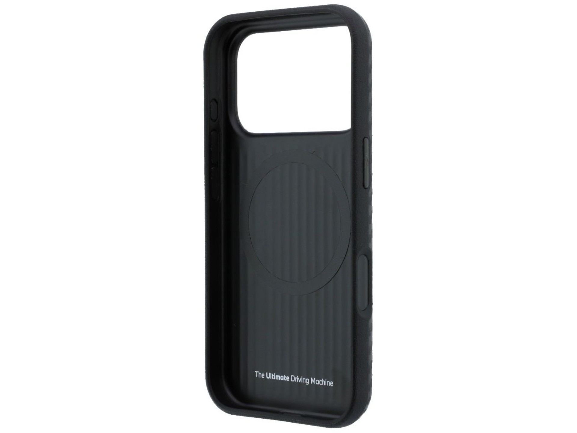 BMW M Carbon Printed Ring MagSafe Case for iPhone 17 Pro Max / 18 Pro Max - Black