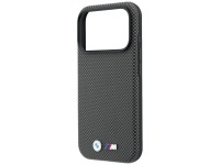BMW M Quadrille Kevlar Metal Logo MagSafe Case for iPhone 17 Pro Max / 18 Pro Max - Gray BMW M Quadrille Kevlar Metal Logo MagSafe Case for iPhone 17 Pro Max / 18 Pro Max - Gray