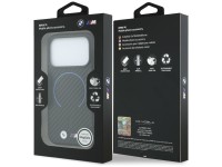 BMW M Carbon Printed Ring MagSafe Case for iPhone 17 Pro Max / 18 Pro Max - Black