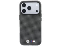 BMW M Quadrille Kevlar Metal Logo MagSafe Case for iPhone 17 Pro Max / 18 Pro Max - Gray BMW M Quadrille Kevlar Metal Logo MagSafe Case for iPhone 17 Pro Max / 18 Pro Max - Gray