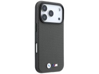 BMW M Quadrille Kevlar Metal Logo MagSafe Case for iPhone 17 Pro Max / 18 Pro Max - Gray BMW M Quadrille Kevlar Metal Logo MagSafe Case for iPhone 17 Pro Max / 18 Pro Max - Gray
