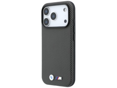 BMW M Quadrille Kevlar Metal Logo MagSafe Case for iPhone 17 Pro Max / 18 Pro Max - Gray BMW M Quadrille Kevlar Metal Logo MagSafe Case for iPhone 17 Pro Max / 18 Pro Max - Gray