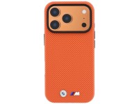 Funda BMW M Quadrille Kevlar Metal Logo MagSafe para iPhone 17 Pro Max / 18 Pro Max - Naranja Funda BMW M Quadrille Kevlar Metal Logo MagSafe para iPhone 17 Pro Max / 18 Pro Max - Naranja