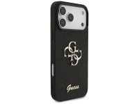 Capa Guess Fixed Glitter Big 4G para iPhone 17 Pro Max / 18 Pro Max - Preta Capa Guess Fixed Glitter Big 4G para iPhone 17 Pro Max / 18 Pro Max - Preta
