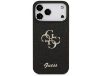 Capa Guess Fixed Glitter Big 4G para iPhone 17 Pro Max / 18 Pro Max - Preta Capa Guess Fixed Glitter Big 4G para iPhone 17 Pro Max / 18 Pro Max - Preta