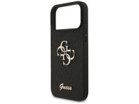 Capa Guess Fixed Glitter Big 4G para iPhone 17 Pro Max / 18 Pro Max - Preta Capa Guess Fixed Glitter Big 4G para iPhone 17 Pro Max / 18 Pro Max - Preta