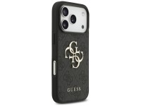 Capa Guess 4G com logo grande para iPhone 17 Pro / 18 Pro - Preta Capa Guess 4G com logo grande para iPhone 17 Pro / 18 Pro - Preta