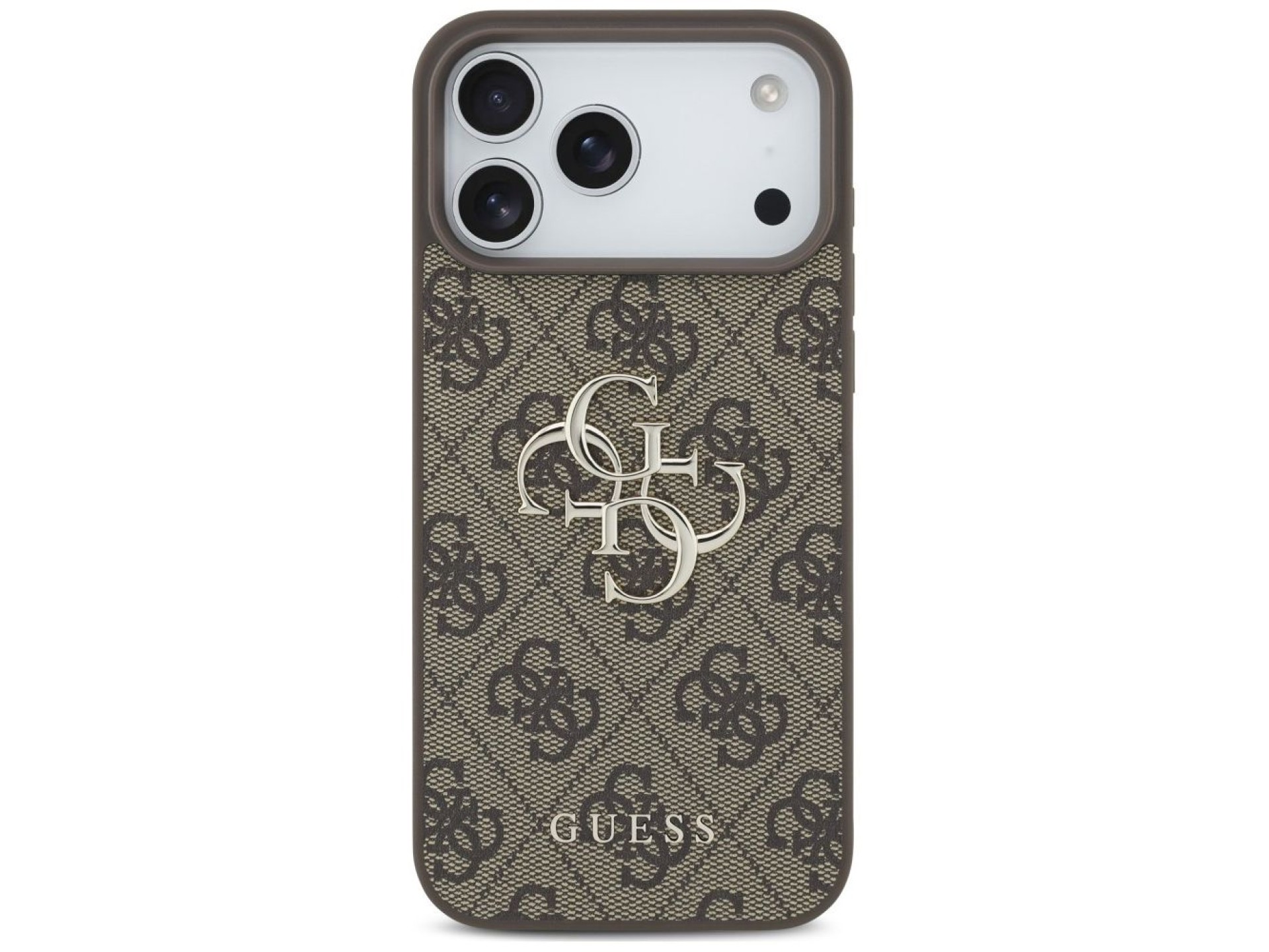 Guess 4G Big Logo Case for iPhone 17 Pro / 18 Pro - Brown