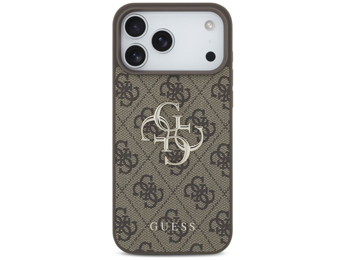 Guess 4G Big Logo Case for iPhone 17 Pro / 18 Pro - Brown