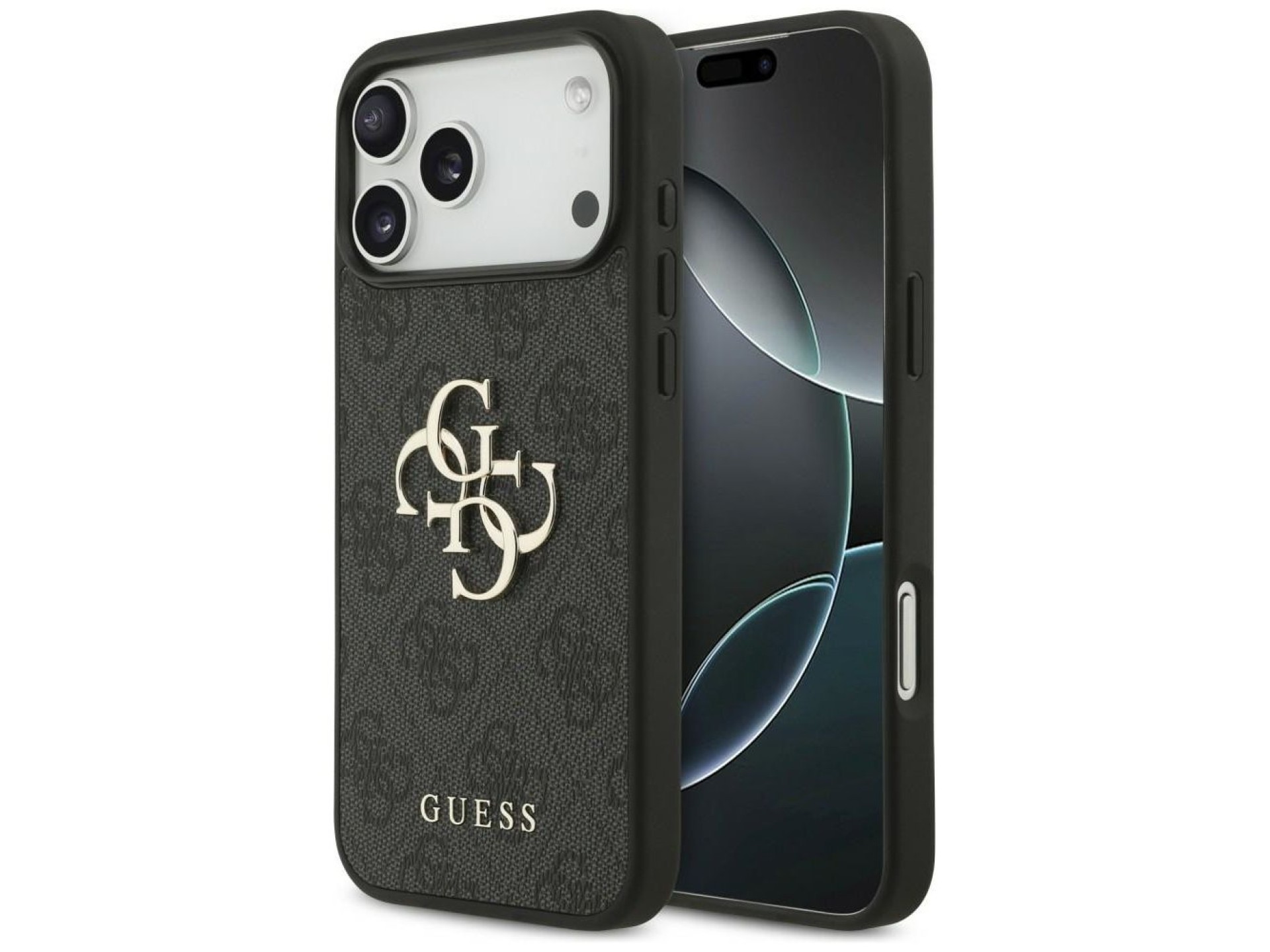Guess 4G Big Logo Case for iPhone 17 Pro Max / 18 Pro Max - Black
