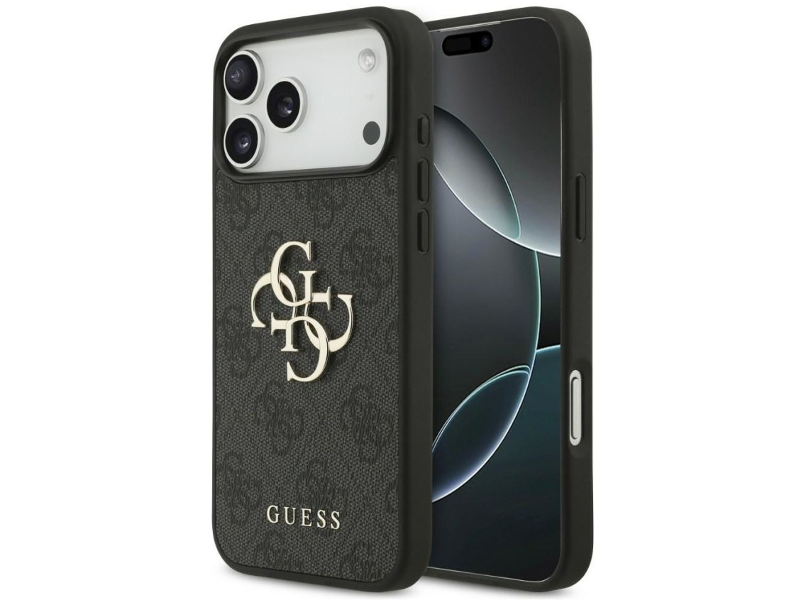 Guess 4G Big Logo Case for iPhone 17 Pro Max / 18 Pro Max - Black