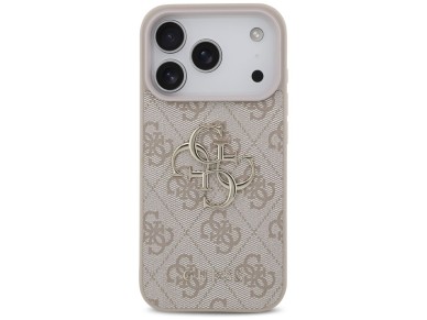 Guess 4G Big Logo Case for iPhone 17 Pro / 18 Pro - Pink Guess 4G Big Logo Case for iPhone 17 Pro / 18 Pro - Pink